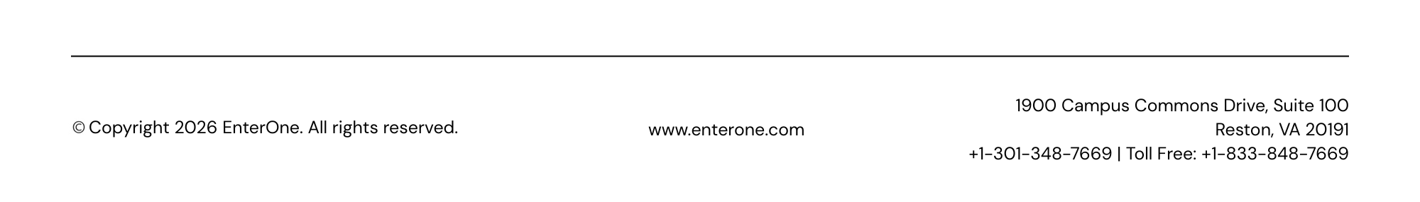 EnterOne VMware Footer 2026