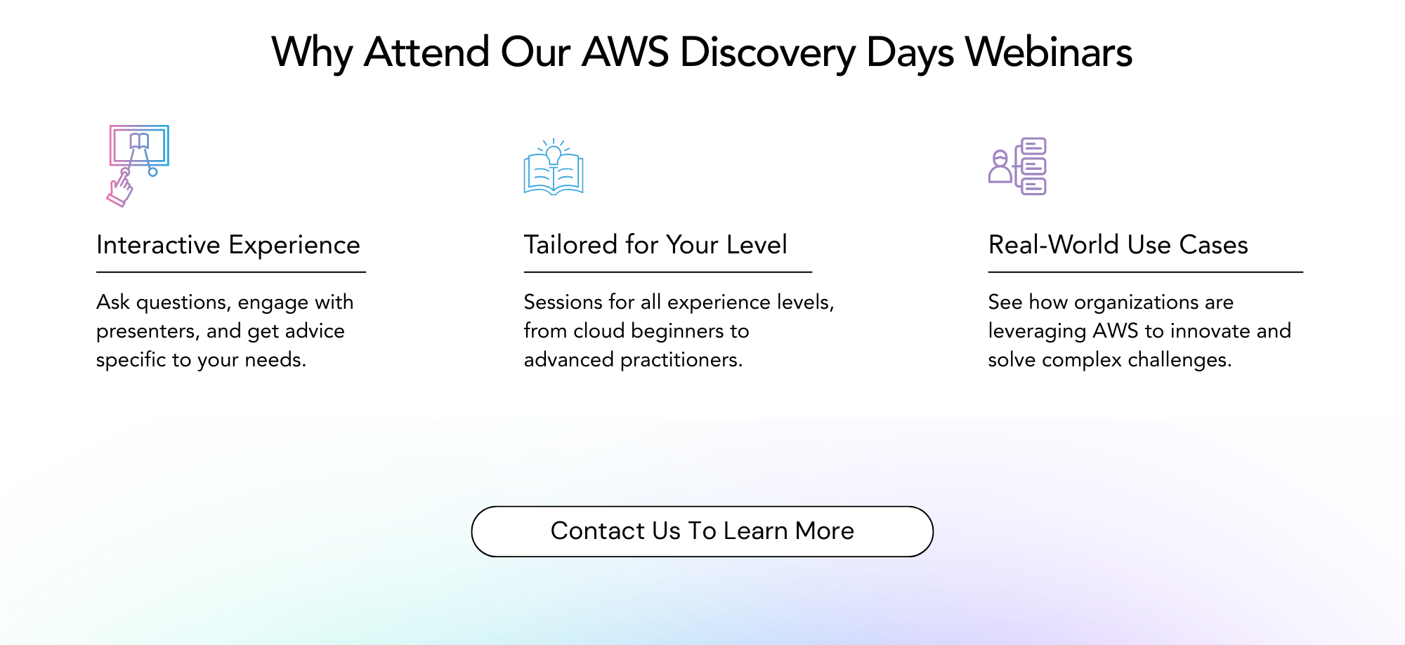 EnterOne AWS Discovery Days