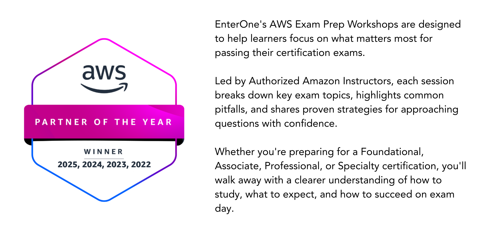 AWS Exam Prep EnterOne
