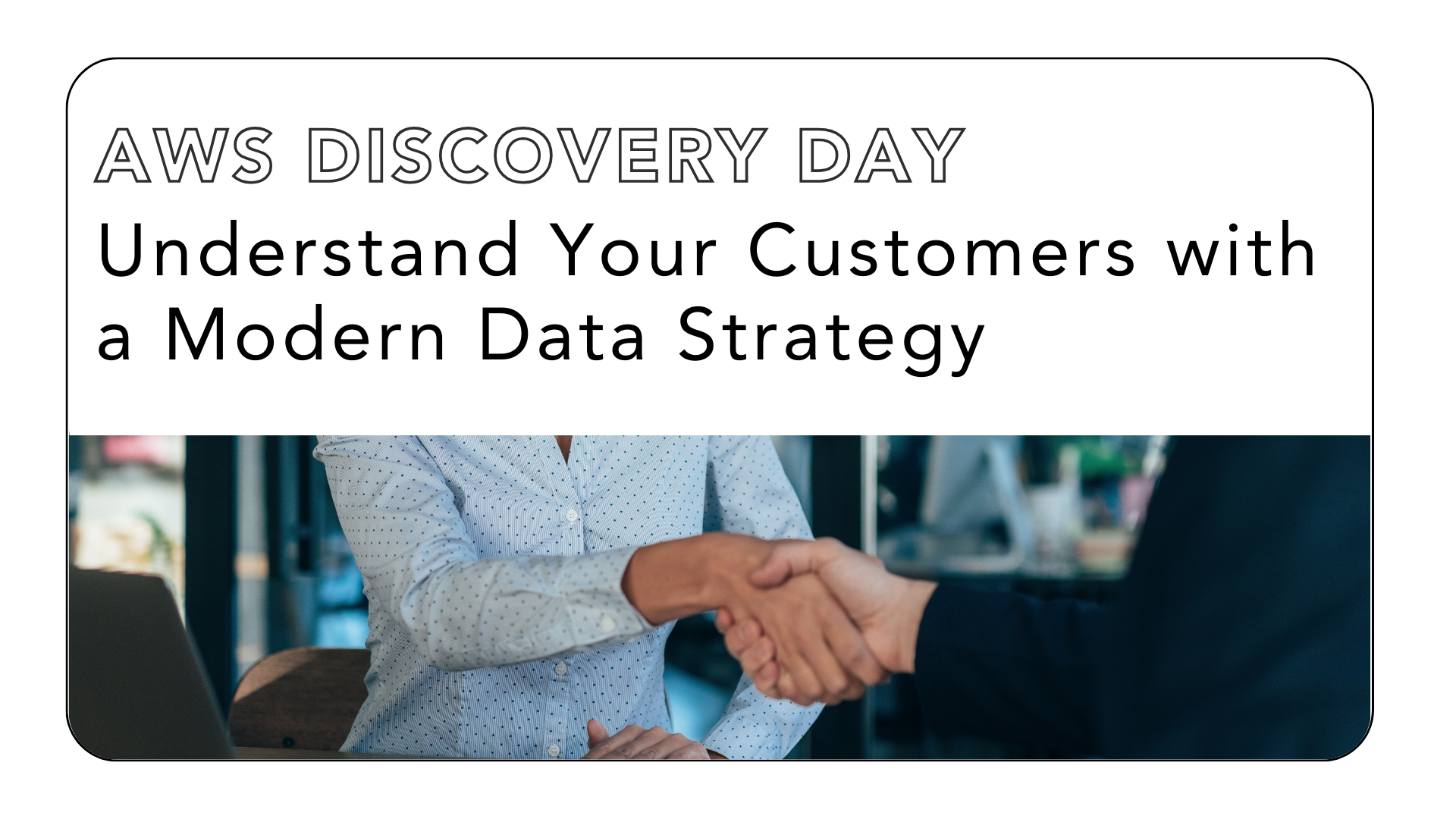 Previously recorded EnterOne session - Understand Your Customers with a Modern Data Strategy
