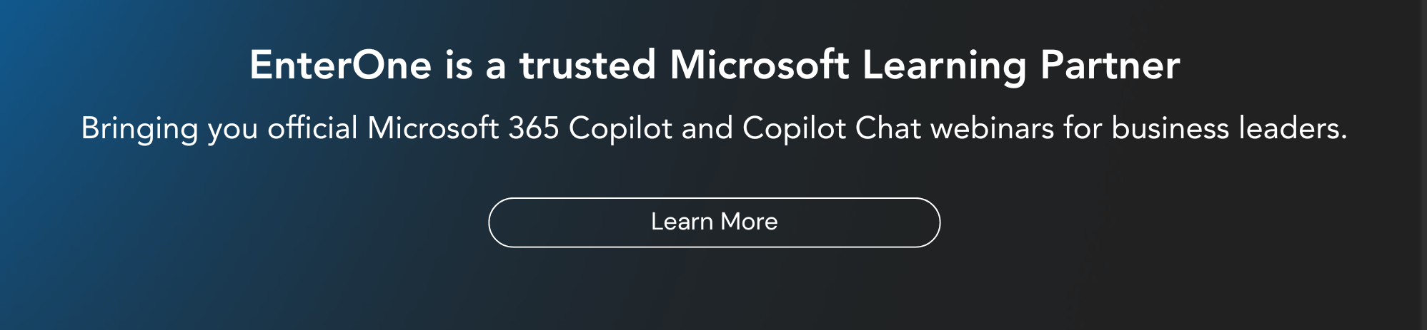 Microsoft Copilot Webinars EnterOne