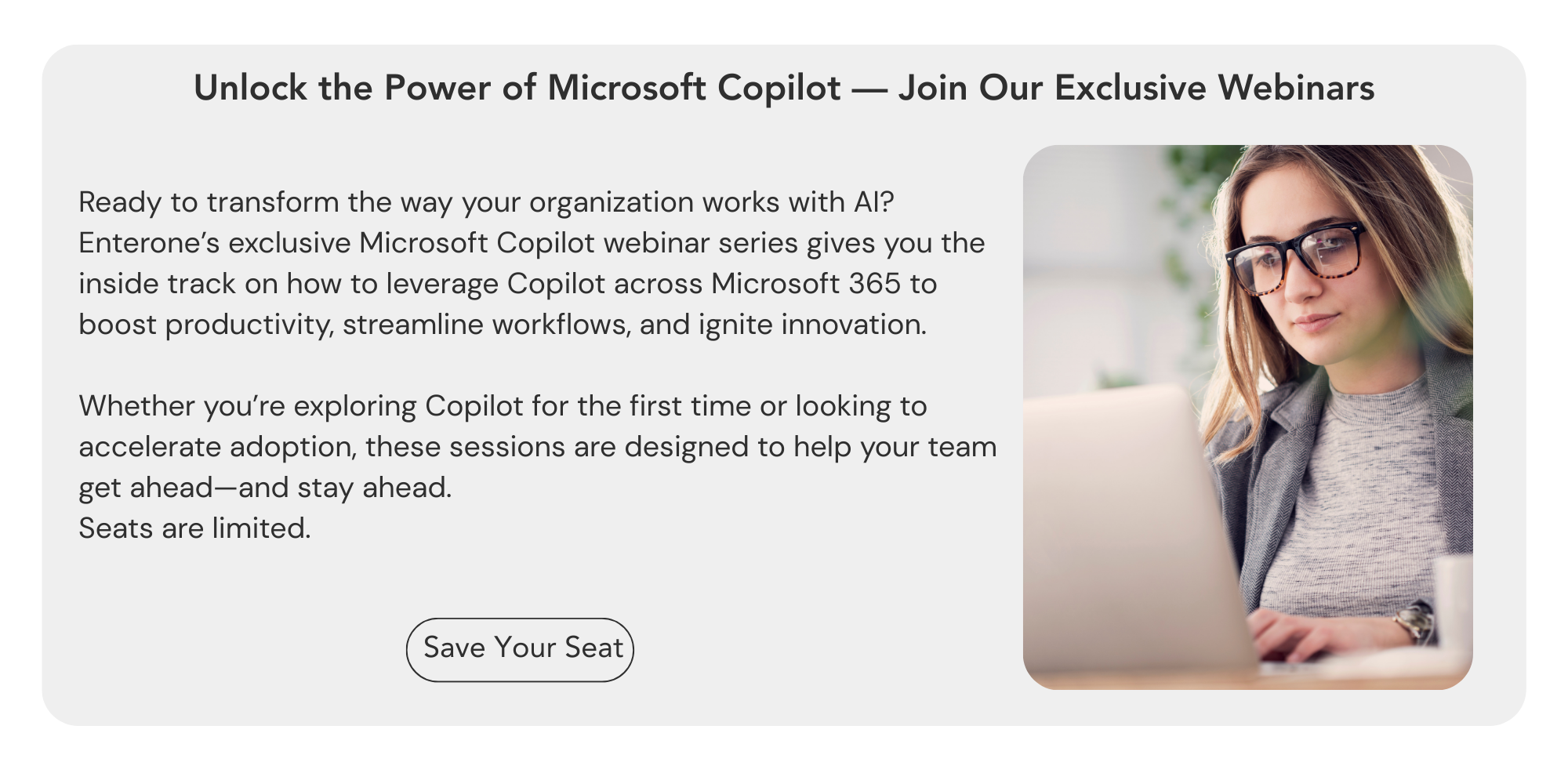 Microsoft Copilot Webinars