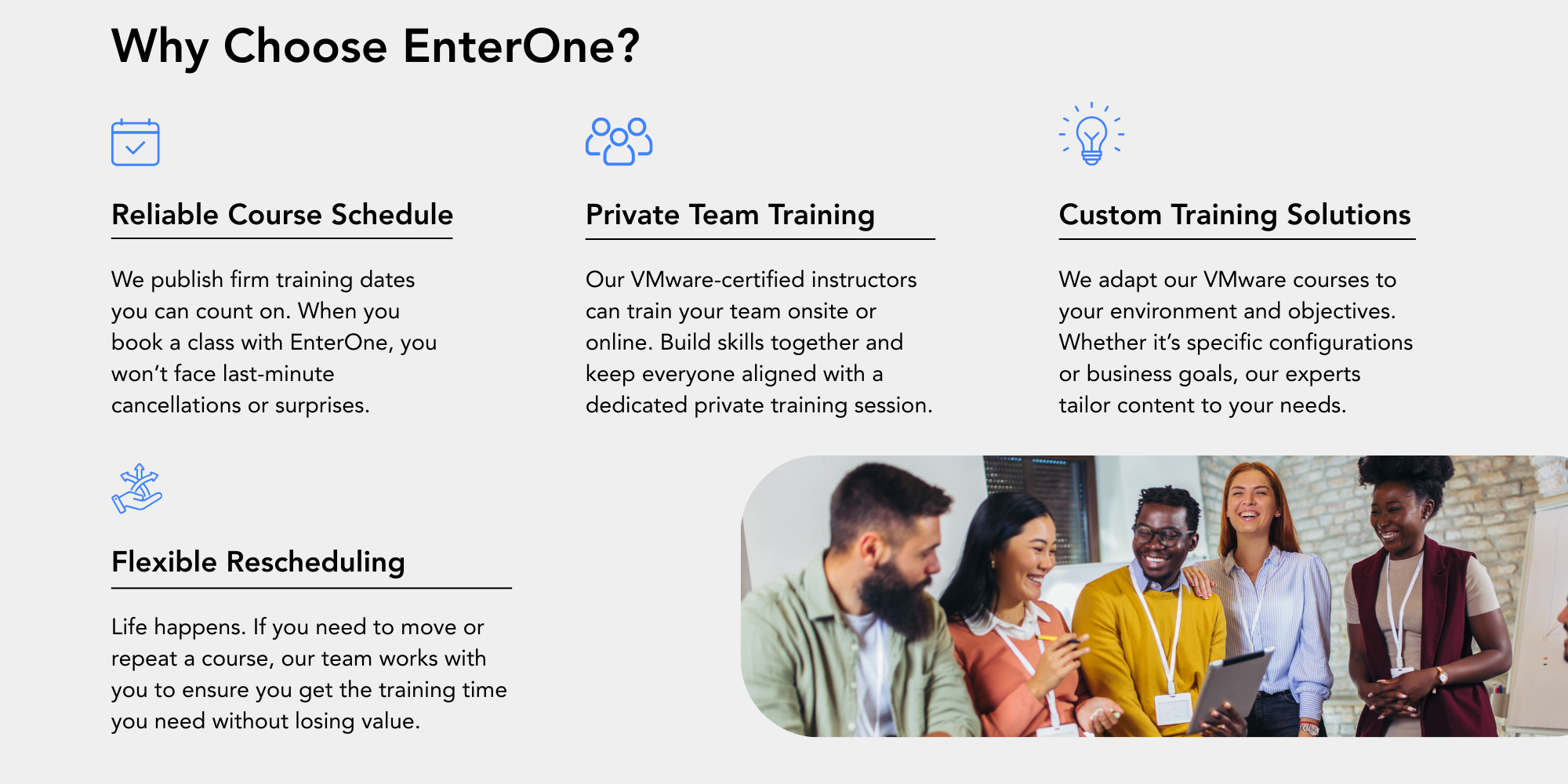 Why Choose EnterOne?